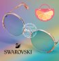 SWAROVSKI 🍊 Дамски метални слънчеви очила с разноцветни кристали Swarovski нови с кутия, снимка 14