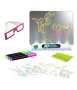 Магическа, светеща 3D дъска за рисуване с цветни маркери, снимка 1 - Рисуване и оцветяване - 44909430