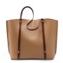 Дамска чанта Естествена кожа Brown 1155