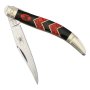 Висококачествен колекционерски джобен сгъваем нож на стил Black Spider (Medium Toothpick) RR1672 , снимка 7