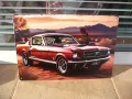 Метална табела кола Ford Mustang ретро мускули мощна бърза, снимка 1