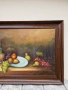 Натюрморт огромен авторски масло върху платно , снимка 6
