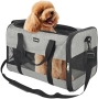 Чанта за транспортиране на котки и кучета Zavothy, дишаща и сгъваема чанта за транспорт , снимка 1
