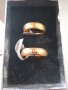 Свадебни прьстени от златна медицинска стомана 20 лева за двата, снимка 1