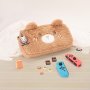 innoAura 15 в 1 Калъф за носене и аксесоари за NS Switch (кафява мечка), снимка 3