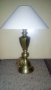 Лампа - месингова за маса или бюро , снимка 1 - Антикварни и старинни предмети - 33188347