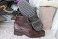 ЛУКС,КАТО НОВИ мъжки боти LUX, 41- 42,Kenneth Cole® REACTION® Men's brown Boots,100% ЕСТЕСТВЕНА кожа, снимка 7