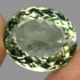 VVS 18.48ct 18x16mm Овално шлифован зелен аметист, снимка 3