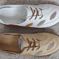 Обувки, естествена кожа, три цвята, код 352/ББ1/65, снимка 8 - Дамски ежедневни обувки - 40440126