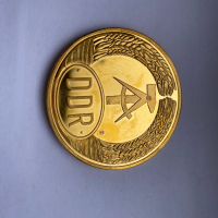 Рядък медал с банкнота - Гьоте, 1975 ГДР, снимка 4 - Нумизматика и бонистика - 44910728