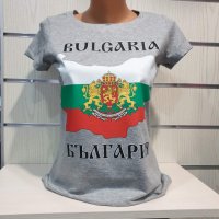 Нова дамска национална тениска с трансферен печат на БЪЛГАРИЯ, снимка 8 - Тениски - 28079939