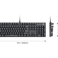 Механична клавиатура AUKEY KMG12 със 104 клавиша със софтуер за игри, снимка 5 - Клавиатури и мишки - 40310760