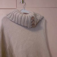 Пончо, снимка 1 - Блузи с дълъг ръкав и пуловери - 43061173