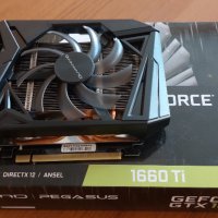 Gainward Pegasus GTX 1660 TI в гаранция, снимка 3 - Видеокарти - 37232975