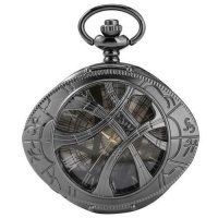 Нов Джобен часовник черен око фентъзи магьоснически символи, снимка 5 - Джобни - 37288103