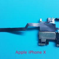 Слушалка, лентов кабел, сензори IPhone X, снимка 2 - Резервни части за телефони - 33593197