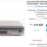 Sony DAV-D150E DVD&VHS Combo Rekorder-Player-Receiver-Amplifier, снимка 5 - Плейъри, домашно кино, прожектори - 37619101