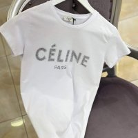 Дамска тениска Celine Реплика ААА+, снимка 5 - Тениски - 43792955