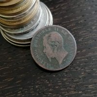 Монета - Италия - 5 чентесими | 1861г., снимка 2 - Нумизматика и бонистика - 29052652