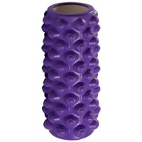 Фоумролер за пилатес и йога MAX, С релефна повърхност за масажи, размер 33х14х14см. Фоумролер (Foam , снимка 1 - Йога - 29039057