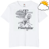 T-REX -соларна тениска-щампа с променящи се цветове, снимка 4 - Детски тениски и потници - 37324974