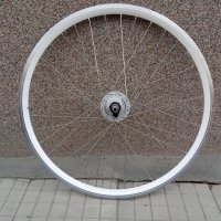 Продавам колела внос от Германия алуминиева капла с динамо главина 26 цола SHIMANO DH-2N35, снимка 2 - Велосипеди - 27430249