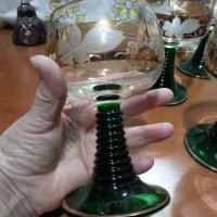 Френски кристални чаши , снимка 8 - Антикварни и старинни предмети - 43342818