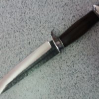 Фиксиран ловен нож с твърд калъф R6 -180x300, снимка 2 - Ножове - 28107701