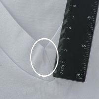 Бяла дамска блуза от памук с къс ръкав Numinou - S/M/L, снимка 5 - Блузи с дълъг ръкав и пуловери - 43101933
