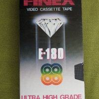 Нова запечатана видеокасета FINEX E-180 VHS, снимка 1 - Плейъри, домашно кино, прожектори - 32210700