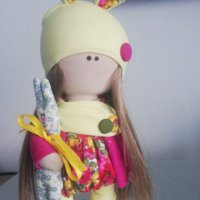 Ръчно Изработена Кукла, снимка 1 - Кукли - 32499753