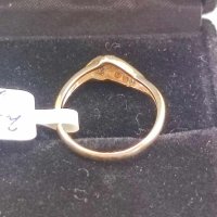 Нов Златен пръстен-2,00гр/14кр, снимка 5 - Пръстени - 43621224