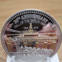 Юбилейна колекционерска сребърна монета Samoa 2019 3oz .9999, снимка 3 - Нумизматика и бонистика - 44112132