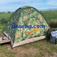 Непромокаема камуфлажна палатка за къмпинг, риболов, снимка 9 - Палатки - 28490417
