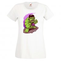Дамска тениска Marvel Hulk Игра,Изненада,Подарък,Геймър,, снимка 3 - Тениски - 36741084