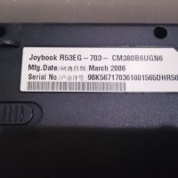 Laptop BENQ Joybook R53 за части, снимка 6 - Части за лаптопи - 38369685