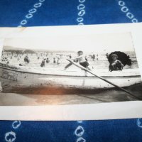 Стара картичка -снимка от Варна, плажа преди 1944г., снимка 4 - Други ценни предмети - 34779702