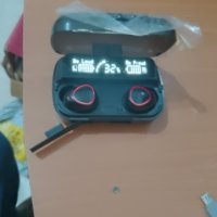 Shure Bluetooth слушалки със зарядна кутия за телефон с шумопотискане, микрофон, слушалки, , снимка 1 - Bluetooth слушалки - 43968115