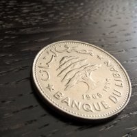 Mонета - Ливан - 50 пиастъра | 1969г., снимка 2 - Нумизматика и бонистика - 26402814