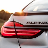 Емблема ALPINA B7 B6 D4 D5 BMW черна, снимка 3 - Аксесоари и консумативи - 39881528