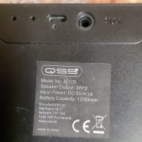 QSS bluetooth колонка , снимка 4 - Bluetooth тонколони - 38024792