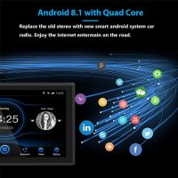 Мултимедия 7" с навигация Андроид 10 RAM 2 GB за автомобил, снимка 4 - Аксесоари и консумативи - 38285140