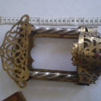 Антикварно руско домашно кандило с иконостас, снимка 8 - Антикварни и старинни предмети - 37190701