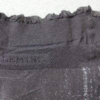 Caroline Fleming S/M нов черен блестящ чорапогащник, снимка 7 - Бельо - 42966578
