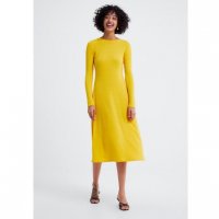 Zara нова жълта рокля, снимка 1 - Рокли - 37982301