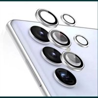 Рингове Стъклен протектор за камера Samsung Galaxy S22 Ultra / S23, снимка 4 - Фолия, протектори - 39758338