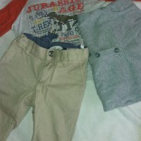 Сет - панталон, блуза и жилетка, снимка 1 - Комплекти за бебе - 27124391