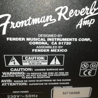 fender frontman reverb amplifier-внос germany-34х30х18см, снимка 11 - Китари - 28338733