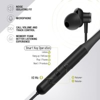 Bluetooth слушалки с лента за врат AzukiLife с впечатляващ звук, безжични слушалки, снимка 2 - Bluetooth слушалки - 43734420