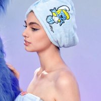 👑 💗Невероятно Красив Тюрбан за Баня Колекция The Smurfs - Смърфчета💋 КОД : 3247💗 👑 💋 , снимка 1 - Аксесоари за коса - 43758438
